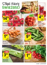 Gazetka promocyjna Intermarche - Wielkanoc I - Gazetka - ważna od 22.03 do 22.03.2021 - strona 10 - produkty: Ogórek, Seler naciowy, Rzodkiewka, Pomidor malinowy