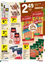 Gazetka promocyjna Intermarche - Wielkanoc I - Gazetka - ważna od 22.03 do 22.03.2021 - strona 13 - produkty: Krakus, Parówki sokoliki, Sok, Ser, Por, Parówki, Szynka, Pieprz, Sport, Boczek, Kabanos, Kiełbasa, Olewnik
