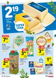 Gazetka promocyjna Intermarche - Wielkanoc I - Gazetka - ważna od 22.03 do 22.03.2021 - strona 19 - produkty: Ser topiony, Top, Sok, Ser, Brie, Camembert, Ser kozi, Edam, Hochland, Kefir