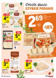 Gazetka promocyjna Intermarche - Wielkanoc I - Gazetka - ważna od 22.03 do 22.03.2021 - strona 23 - produkty: Sałatka, Pierogi, Tortilla, Dega, Sałat, Virtu, Zapiekanka