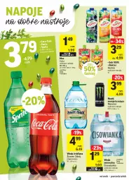 Gazetka promocyjna Intermarche - Wielkanoc I - Gazetka - ważna od 22.03 do 22.03.2021 - strona 34 - produkty: Sok, Mus, Napoje, LANA, Fanta, Woda mineralna, Kubuś, Woda, Sprite, Napój, Cisowianka, Nektar, Hortex, Fa