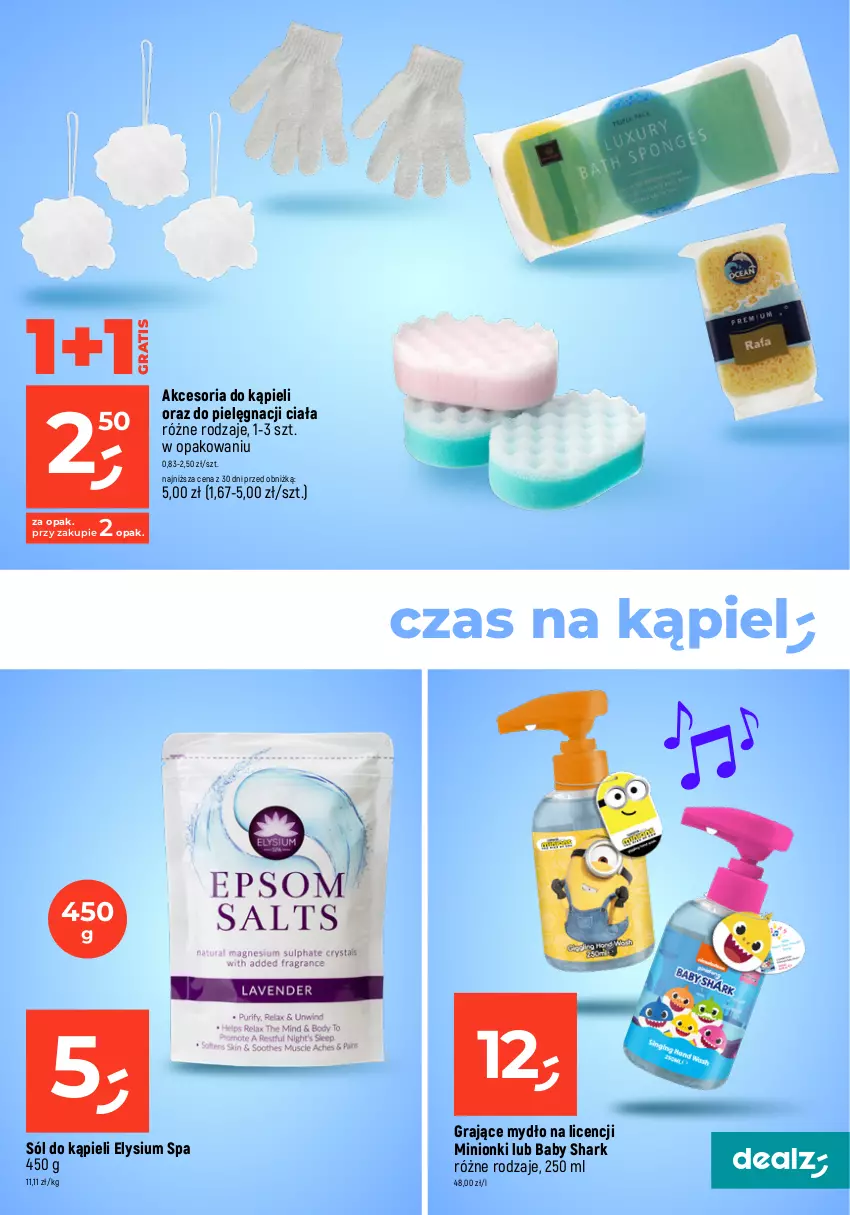 Gazetka promocyjna Dealz - MAKE A DEALZ - ważna 18.04 do 24.04.2024 - strona 19 - produkty: Fa, Gra, Mydło, Sól, Sól do kąpieli