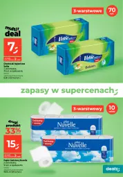 Gazetka promocyjna Dealz - MAKE A DEALZ - Gazetka - ważna od 24.04 do 24.04.2024 - strona 25 - produkty: Puf, Papier, Ręcznik kuchenny, Papier toaletowy, Ręcznik, Rolki, Chusteczki