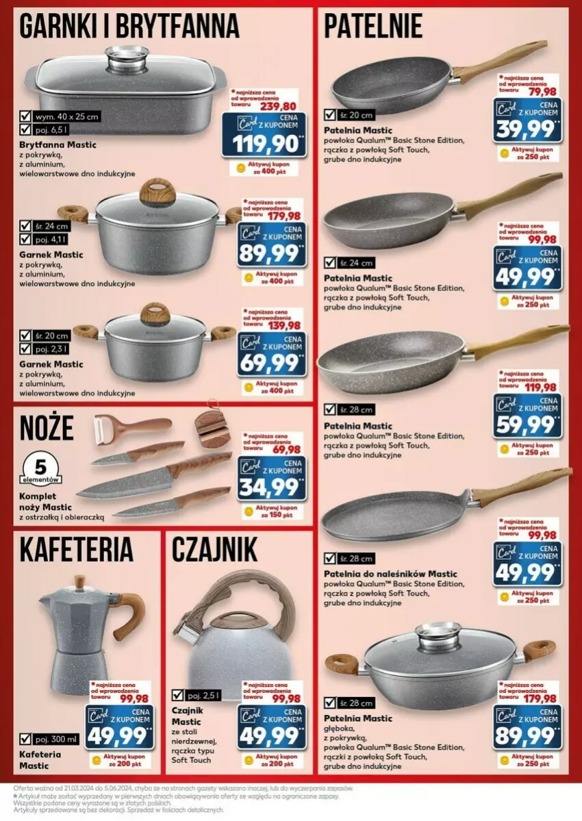 Gazetka promocyjna Kaufland - ważna 27.05 do 28.05.2024 - strona 14 - produkty: Czajnik, Fa, Garnek, LG, Noż, Patelnia