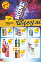 Gazetka promocyjna Arhelan - Gazetka - Gazetka - ważna od 16.05 do 16.05.2021 - strona 16 - produkty: Por, Gin, 7up, Napój energetyczny, Pepsi max, Mirinda, Pepsi, Limonka, Kubuś Waterrr, Oshee, Kubuś, Woda, Mango, Napój, Mięta, Hortex, Fa