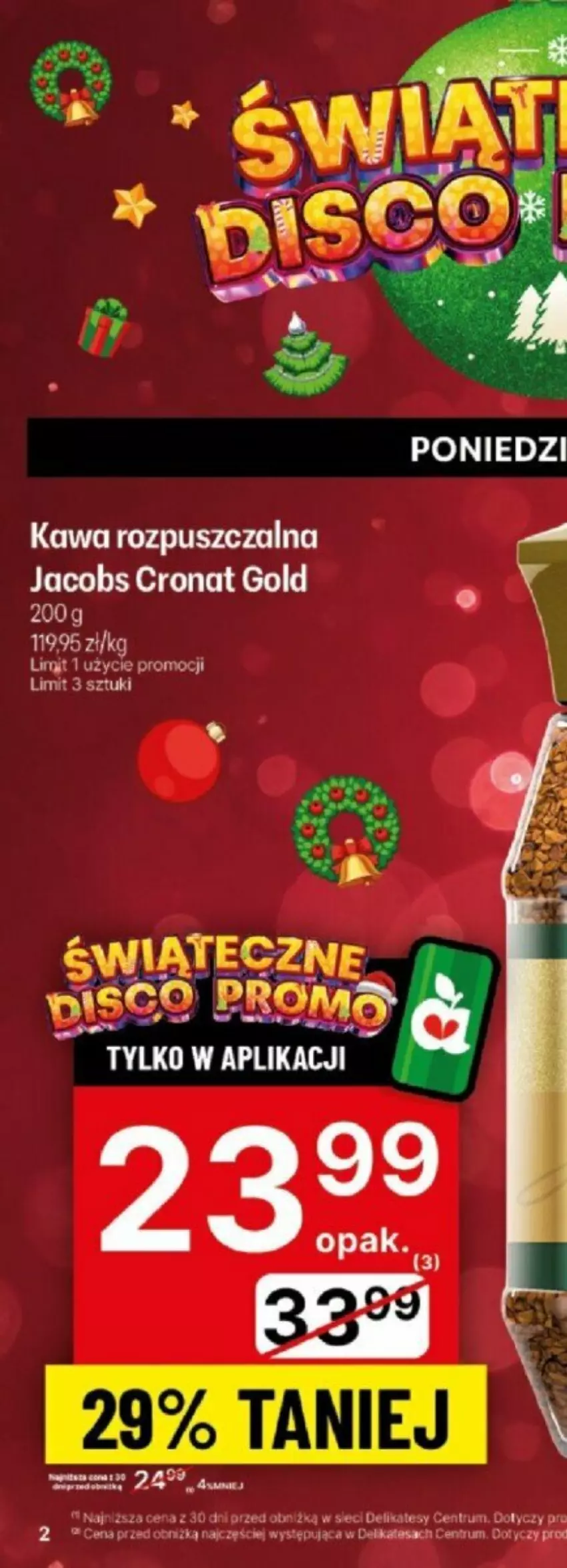 Gazetka promocyjna Delikatesy Centrum - ważna 09.12 do 15.12.2024 - strona 13 - produkty: Dell, Jacobs, Kawa, Kawa rozpuszczalna, Rum