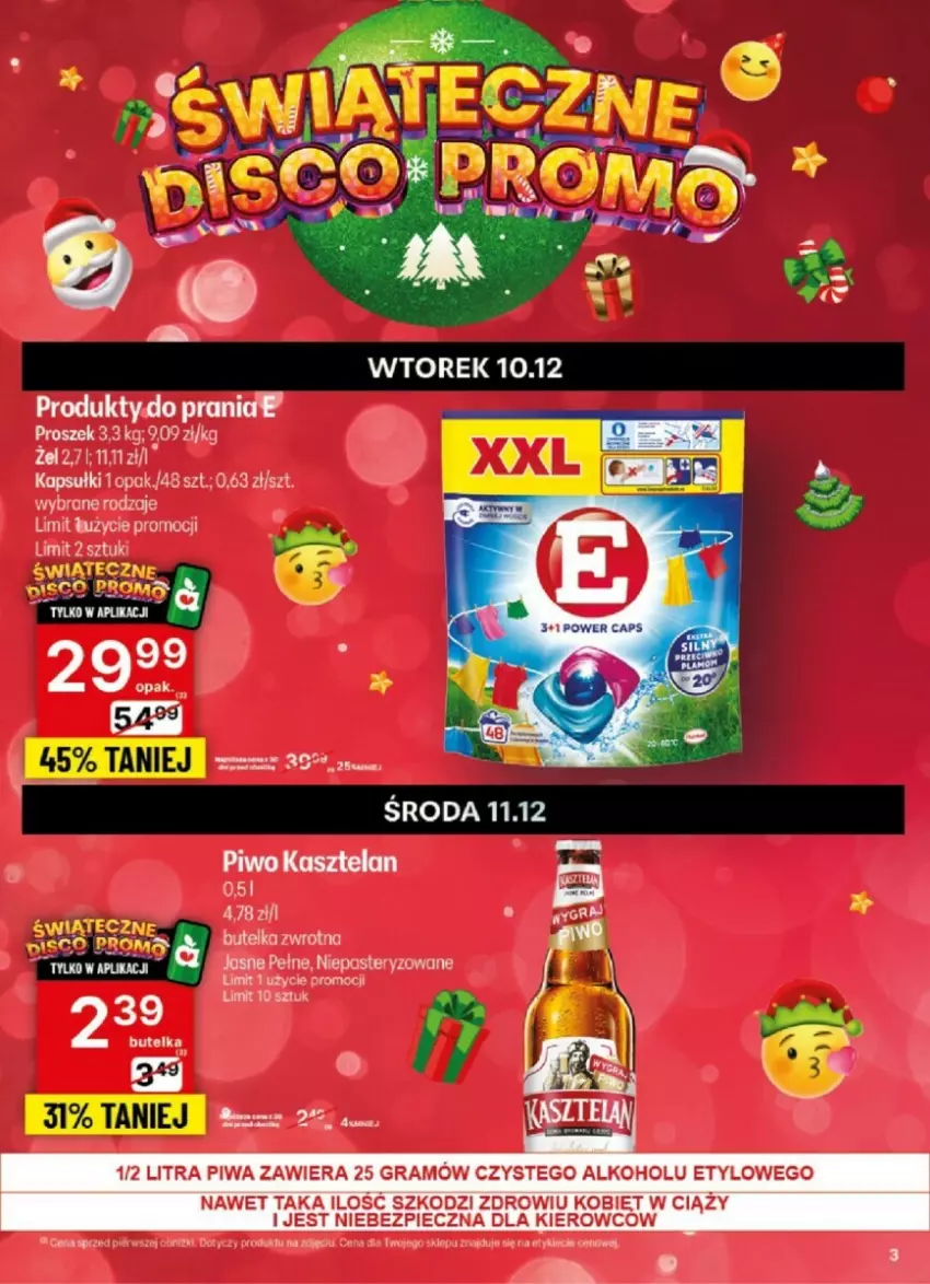 Gazetka promocyjna Delikatesy Centrum - ważna 09.12 do 15.12.2024 - strona 26 - produkty: Gra, Kasztelan, Piec, Piwa, Piwo