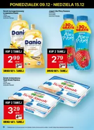 Gazetka promocyjna Delikatesy Centrum - Gazetka - ważna od 15.12 do 15.12.2024 - strona 11 - produkty: Ser, Rum, Danone, Piątnica, Jogurt, Serek, Twój Smak