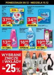 Gazetka promocyjna Delikatesy Centrum - Gazetka - ważna od 15.12 do 15.12.2024 - strona 35 - produkty: Finish, Air Wick, Odplamiacz, Silan, Płyn do płukania, Znicz, Vanish, Zmywarki