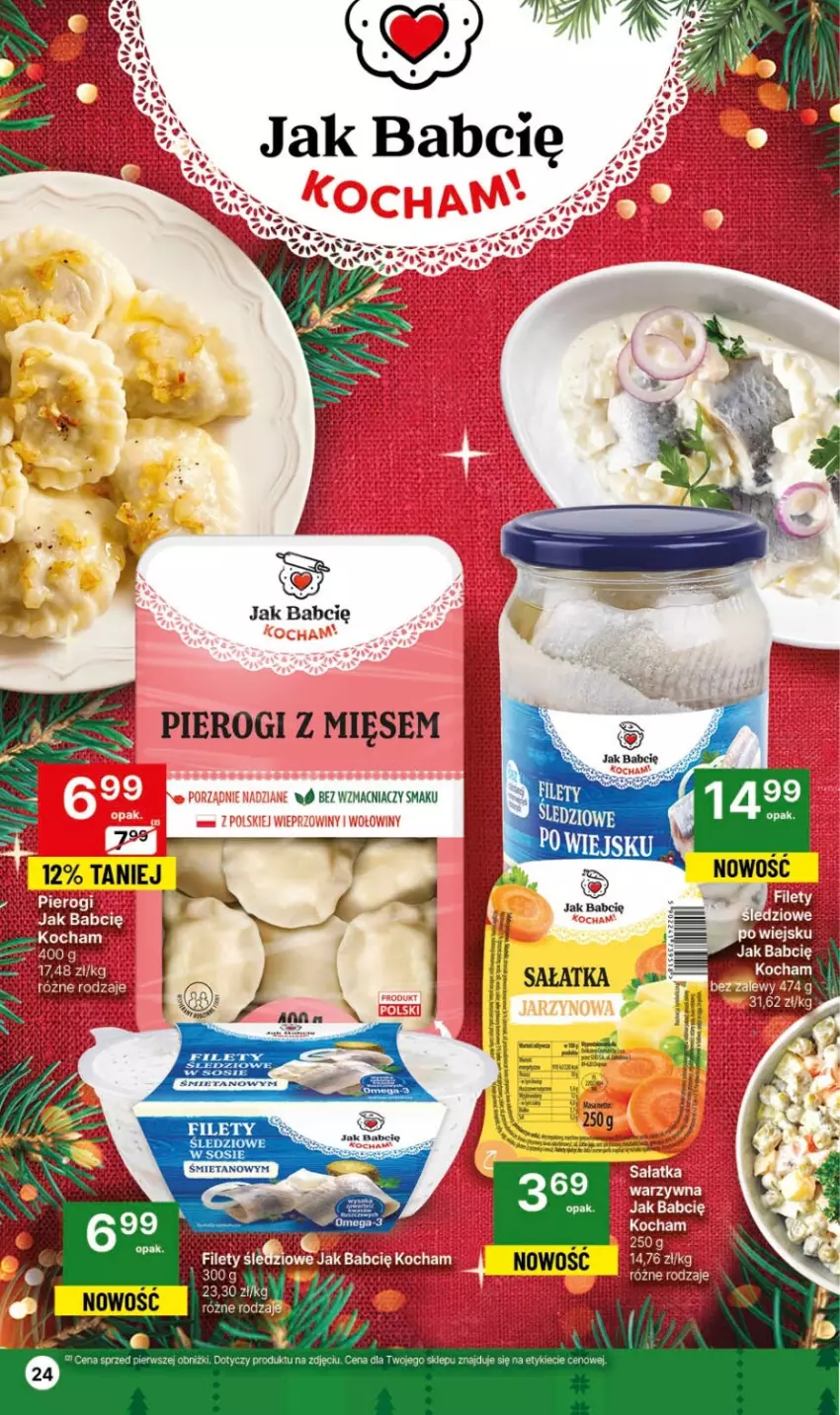 Gazetka promocyjna Delikatesy Centrum - Gazetka DC49 czw-śr - ważna 14.12 do 26.12.2023 - strona 24 - produkty: BIC, Fa, Pierogi, Sos