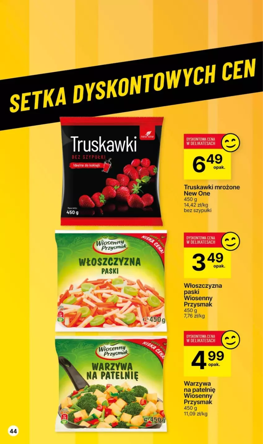 Gazetka promocyjna Delikatesy Centrum - Gazetka DC49 czw-śr - ważna 14.12 do 26.12.2023 - strona 44 - produkty: Truskawki, Warzywa