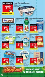 Gazetka promocyjna Delikatesy Centrum - Gazetka DC49 czw-śr - Gazetka - ważna od 26.12 do 26.12.2023 - strona 20 - produkty: Mozzarella, Cheddar, Ser, Danone, Favita, Piątnica, Zott, Jogurt, Activia, Serek homogenizowany, Serek, Camembert, Bakoma, Hochland, Fanta, Jogurt pitny, Almette, Monte, Fa