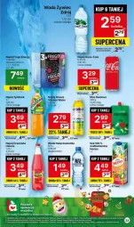 Gazetka promocyjna Delikatesy Centrum - Gazetka DC49 czw-śr - Gazetka - ważna od 26.12 do 26.12.2023 - strona 33 - produkty: Nałęczowianka, Sok, Mus, Coca-Cola, Oranżada, Tymbark, Szklanka, Woda, Napój, Hortex