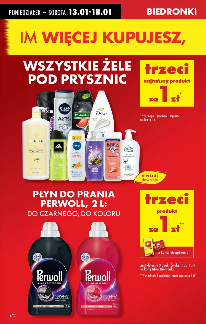 Gazetka promocyjna Biedronka - Od Poniedziałku - ważna 13.01 do 18.01.2025 - strona 16 - produkty: LG, Perwoll, Płyn do prania