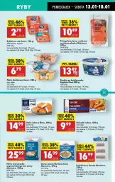 Gazetka promocyjna Biedronka - Od Poniedziałku - Gazetka - ważna od 18.01 do 18.01.2025 - strona 33 - produkty: Sos, Filet z morszczuka, Rybka na raz, Stek, Paluszki rybne, Pstrąg, Dorsz, Lisner
