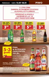 Gazetka promocyjna Biedronka - Od Poniedziałku - Gazetka - ważna od 18.01 do 18.01.2025 - strona 58 - produkty: Piwo, Por, Gin, Gra, Kasztelan, Desperados, Karmi, Fa