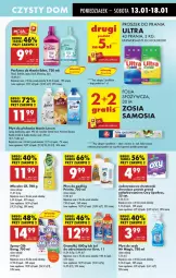 Gazetka promocyjna Biedronka - Od Poniedziałku - Gazetka - ważna od 18.01 do 18.01.2025 - strona 67 - produkty: Por, Gra, Cif, Proszek do prania, Perfum, Kret, Mleczko, Płyn do płukania, Chusteczki, Flora, Pronto, Płyn do szyb, Lenor, Fa