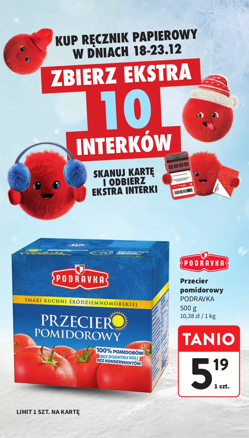 Gazetka promocyjna Intermarche - Gazetka promocyjna - ważna 18.12 do 23.12.2025 - strona 58 - produkty: Papier, Podravka, Ręcznik