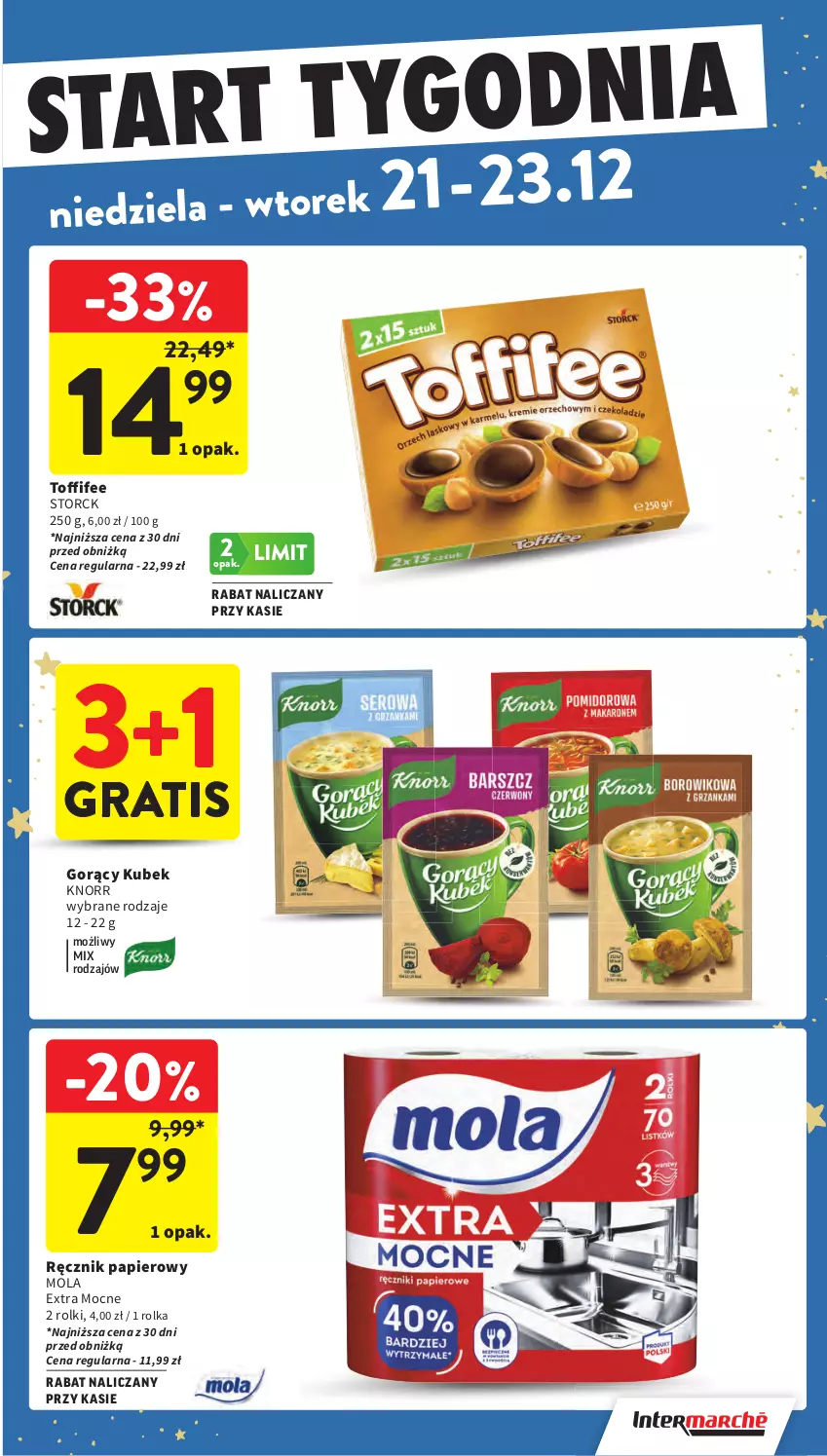 Gazetka promocyjna Intermarche - Gazetka promocyjna - ważna 18.12 do 23.12.2025 - strona 62 - produkty: Gra, Knorr, Mola, Rolki