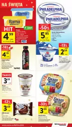 Gazetka promocyjna Intermarche - Gazetka promocyjna - Gazetka - ważna od 23.12 do 23.12.2025 - strona 41 - produkty: Ser, Smakowita, Rama, Zott, Jogurt, Carte d'Or, Burger, Zott Primo, Deser, Jogurt pitny, Philadelphia