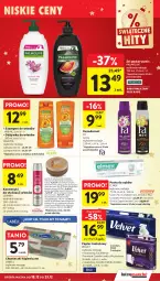 Gazetka promocyjna Intermarche - Gazetka promocyjna - Gazetka - ważna od 23.12 do 23.12.2025 - strona 53 - produkty: Fructis, Palmolive, Bell, Clin, Velvet, Joanna, Szampon, Lakier do włosów, Odżywka, Pianka do włosów, Elmex, Lakier, Fa
