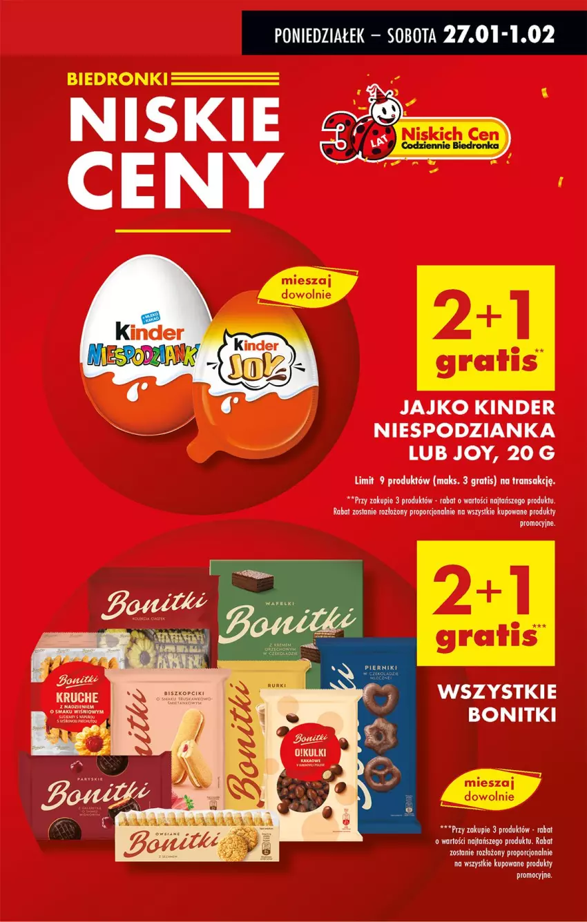 Gazetka promocyjna Biedronka - Od Poniedziałku - ważna 27.01 do 01.02.2025 - strona 17 - produkty: Gra, Kinder, Por, Tran