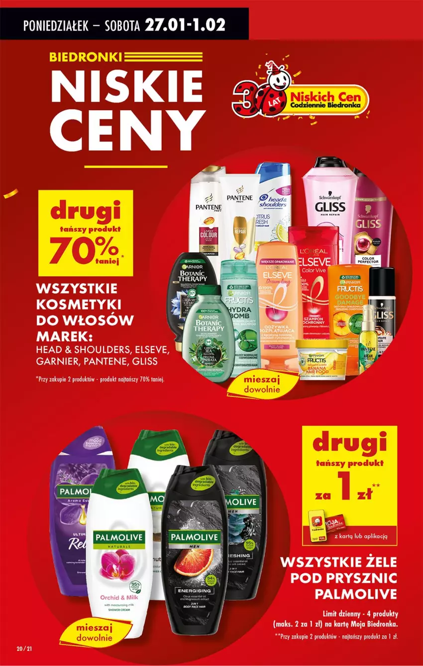 Gazetka promocyjna Biedronka - Od Poniedziałku - ważna 27.01 do 01.02.2025 - strona 24 - produkty: Garnier, Pantene, Sok