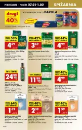 Gazetka promocyjna Biedronka - Od Poniedziałku - Gazetka - ważna od 01.02 do 01.02.2025 - strona 52 - produkty: Pliska, Makaron, Ryż, Bell, Ryż do risotto, Gnocchi, Leon, Babuni, Pizza, Mąka do pizzy, Spaghetti, Mąka, Lasagne, Oliwa z oliwek, Mąka pszenna, Barilla, Maggi, Mąka tortowa, Fa, Oliwa