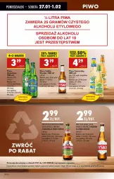 Gazetka promocyjna Biedronka - Od Poniedziałku - Gazetka - ważna od 01.02 do 01.02.2025 - strona 62 - produkty: Piwo, Gra, Somersby, Tyskie, Mango, Fa