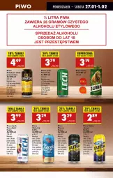 Gazetka promocyjna Biedronka - Od Poniedziałku - Gazetka - ważna od 01.02 do 01.02.2025 - strona 63 - produkty: Piwo, Książęce, Tera, Tatra, Fa