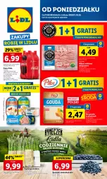 Gazetka promocyjna Lidl - GAZETKA - Gazetka - ważna od 10.05 do 10.05.2023 - strona 1 - produkty: Mięso mielone, Ser, Por, Gra, Coca-Cola, Pilos, Gouda, Mięso