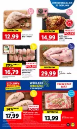 Gazetka promocyjna Lidl - GAZETKA - Gazetka - ważna od 10.05 do 10.05.2023 - strona 15 - produkty: Piec, Kurczak, Perliczka, Por, Gra, Tusz, Boczek bez kości, Rolada, Boczek, Olej, Mięso