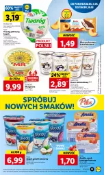 Gazetka promocyjna Lidl - GAZETKA - Gazetka - ważna od 10.05 do 10.05.2023 - strona 17 - produkty: Ser, Borówka, Twaróg, Jogurt, Serek homogenizowany, Serek, Pilos, Margaryna, Miód, Twaróg półtłusty, Deser, Słynne, Mleczna kanapka, Kinder, Kokos