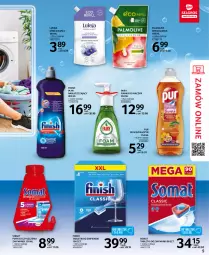 Gazetka promocyjna Selgros - Katalog Sprzątanie - Gazetka - ważna od 16.11 do 16.11.2022 - strona 5 - produkty: Pur, Palmolive, Finish, Tablet, Płyn nabłyszczający, Somat, Fairy, Mydło, Zmywarki, Tabletki do zmywarki, Luksja, Fa