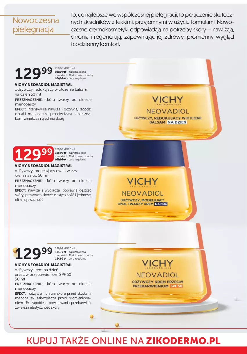 Gazetka promocyjna Ziko - Gazetka Ziko Dermo - ważna 21.08 do 03.09.2025 - strona 2 - produkty: Krem na dzień, Krem na noc, Mars, Piec, Vichy