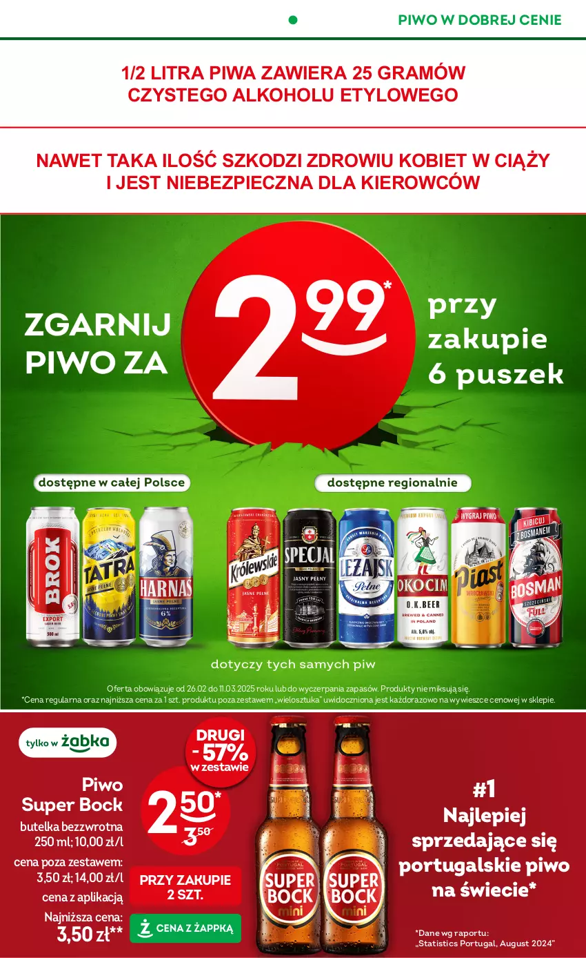 Gazetka promocyjna Żabka - ważna 26.02 do 11.03.2025 - strona 23 - produkty: Gra, Piec, Piwa, Piwo, Por