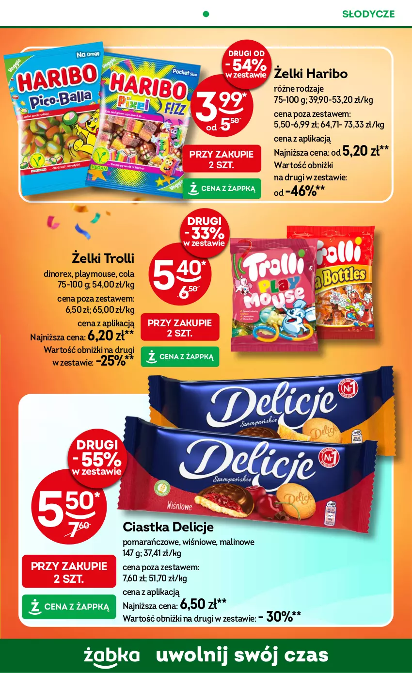 Gazetka promocyjna Żabka - ważna 26.02 do 11.03.2025 - strona 35 - produkty: Ciastka, Delicje, Haribo