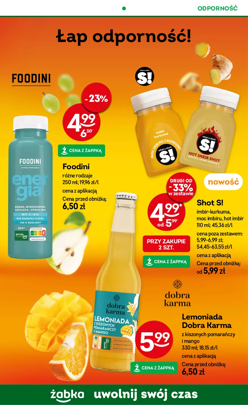 Gazetka promocyjna Żabka - ważna 26.02 do 11.03.2025 - strona 49 - produkty: Imbir, Kurkuma, Lemoniada, Mango, Por