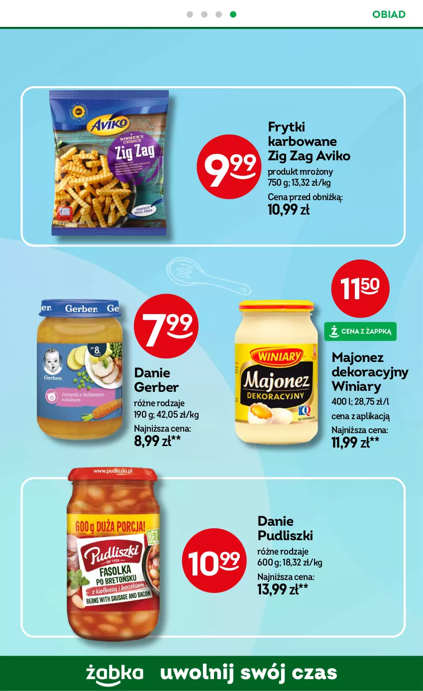 Gazetka promocyjna Żabka - ważna 26.02 do 11.03.2025 - strona 56 - produkty: Frytki, Gerber, Majonez, Pudliszki, Winiary