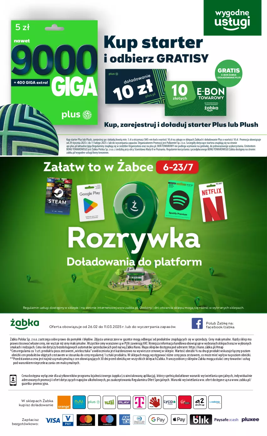 Gazetka promocyjna Żabka - ważna 26.02 do 11.03.2025 - strona 66 - produkty: Dres, Fa, Gra