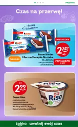 Gazetka promocyjna Żabka - Gazetka - ważna od 11.03 do 11.03.2025 - strona 44 - produkty: Ser, Borówka, Czekolada, Baton, Deser, Mleczna kanapka, Kinder