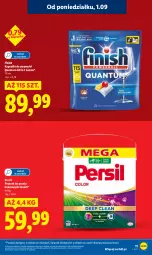 Gazetka promocyjna Lidl - GAZETKA - Gazetka - ważna od 03.09 do 03.09.2025 - strona 11 - produkty: Finish, Proszek do prania, Persil, Zmywarki