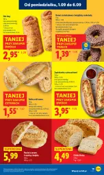 Gazetka promocyjna Lidl - GAZETKA - Gazetka - ważna od 03.09 do 03.09.2025 - strona 23 - produkty: Piec, Ser, Hot dog, Zapiekanka, Pieczarka, Chleb, Donut, Bułka, LG