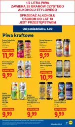 Gazetka promocyjna Lidl - GAZETKA - Gazetka - ważna od 03.09 do 03.09.2025 - strona 43 - produkty: Piwa