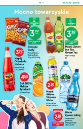 Gazetka promocyjna Żabka - Gazetka - ważna od 19.10 do 19.10.2021 - strona 18 - produkty: Sok, Ice tea, Chrupki, Napoje, Oranżada, Hellena, Lipton, Tymbark, Woda, Napój, Nektar