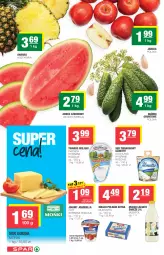 Gazetka promocyjna Spar - Eurospar - Gazetka - ważna od 15.06 do 15.06.2021 - strona 2 - produkty: Ser, Twaróg, Piątnica, Zott, Bell, Jogurt, Ananas, Mlekovita, Hochland, Bella, Ser twarogowy, Arbuz, Grunt, Jogobella, Masło, Almette, Jabłka, Mleko