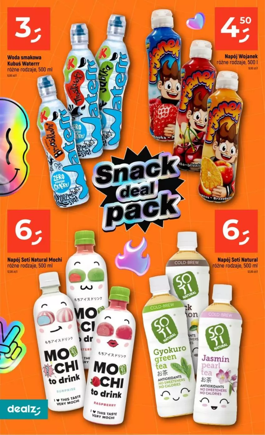 Gazetka promocyjna Dealz - szkolne MEGA CENY - ważna 06.08 do 02.09.2026 - strona 20 - produkty: Fa, Kubuś, Kubuś Waterrr, Napój, Woda