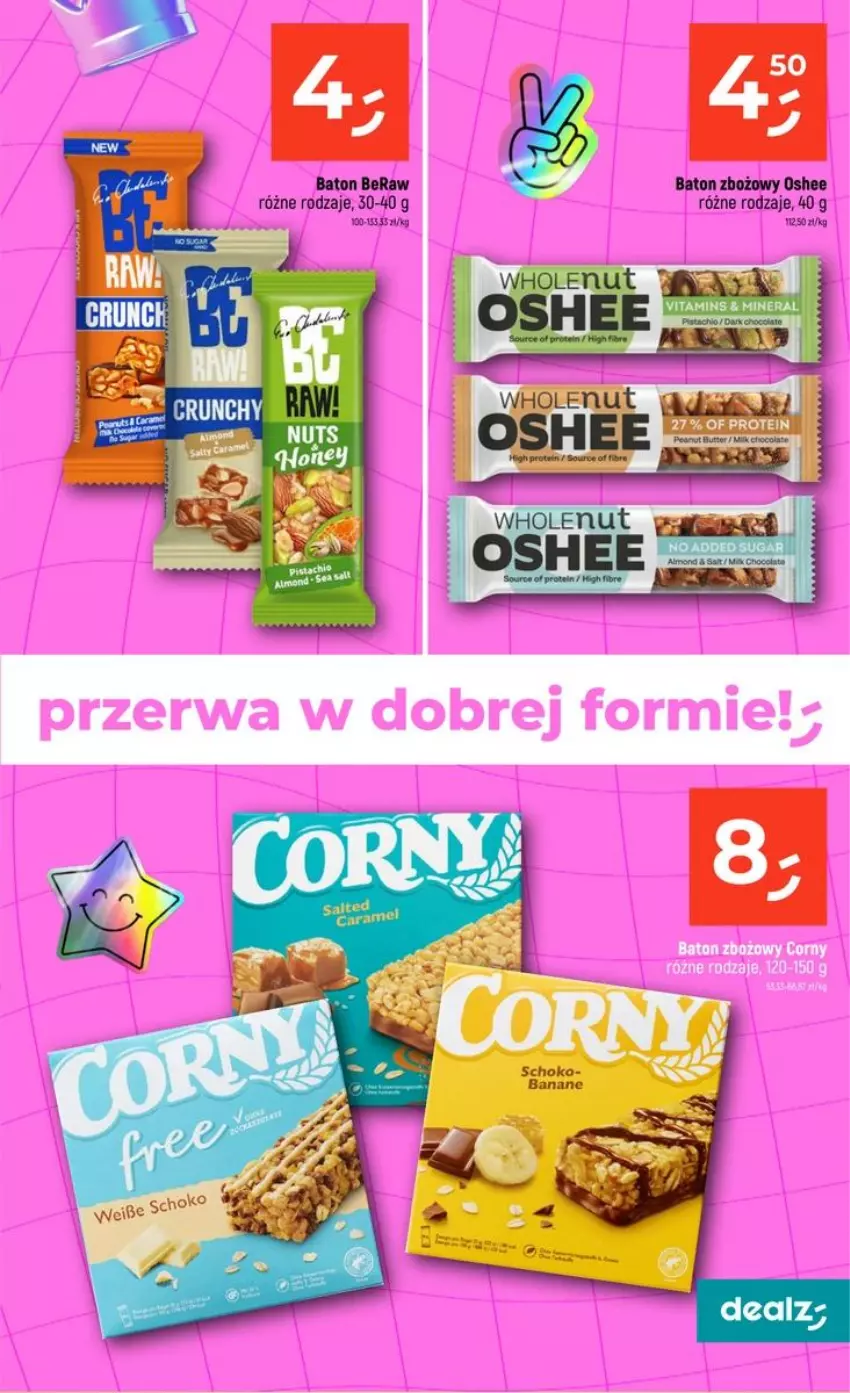 Gazetka promocyjna Dealz - szkolne MEGA CENY - ważna 06.08 do 02.09.2026 - strona 9 - produkty: Baton, Oshee