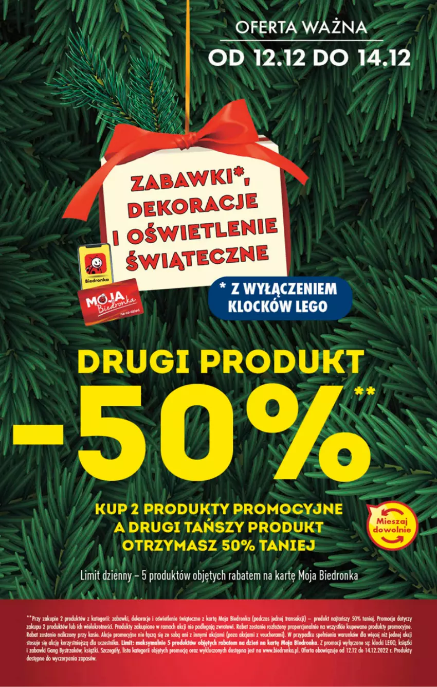 Gazetka promocyjna Biedronka - Gazetka - Biedronka.pl - ważna 12.12 do 17.12.2022 - strona 58 - produkty: LEGO