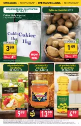Gazetka promocyjna Stokrotka - Market - Gazetka - ważna od 02.11 do 02.11.2023 - strona 4 - produkty: Warzywa, Sok, Cukier, Ziemniaki, Miód, Olej rzepakowy, Owoce, Olej, Mięso